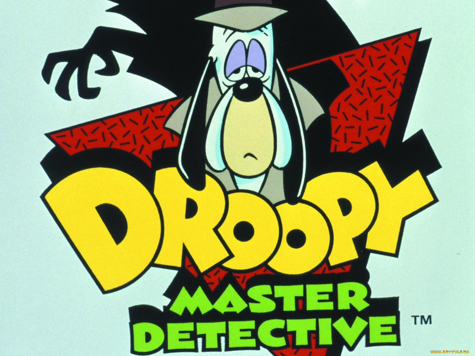 , droopy